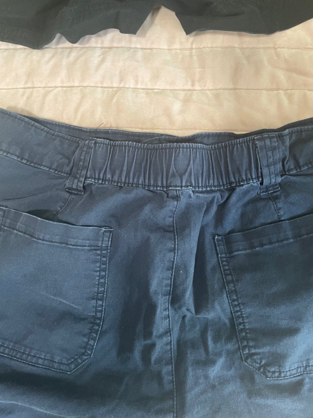 Old Navy Women's Casual Utility Shorts - Tan, Gray, Blue, Black - Picture 4 of 4